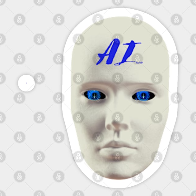 AI Mask Sticker by VIPprojects